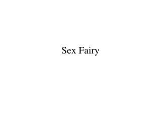 Sex Fairy