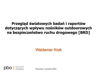 Waldemar Kruk