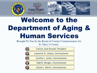 Welcome to the Department of Aging & Human Services