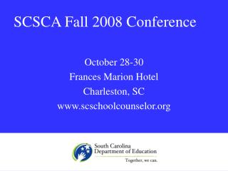 SCSCA Fall 2008 Conference