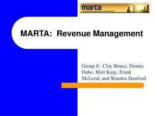 MARTA: Revenue Management