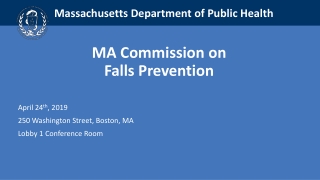 MA Commission on Falls Prevention