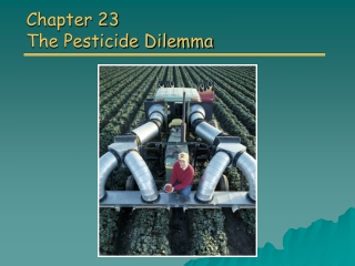 Chapter 23 The Pesticide Dilemma