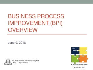 Business process improvement (BPI) overview