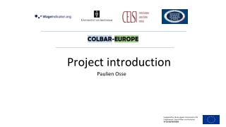 Project introduction