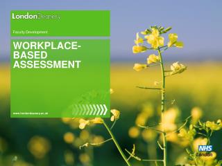 WORKPLACE- BASED ASSESSMENT
