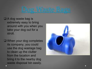 Dog Waste Bags