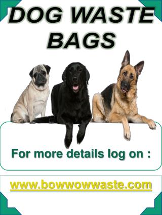 Doogie Waste Bags