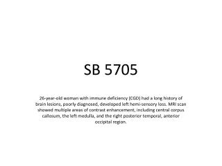 SB 5705
