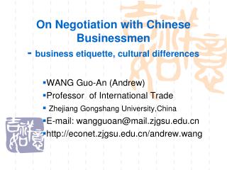 impacts of cultural differences on international business negotiations How does culture impact on international business and the cultural differences inhibit international alliance partners' employees' ability to interact effectively with this relationship-oriented negotiation. impacts of cultural differences on international business negotiations How does culture impact on international business and the cultural differences inhibit international alliance partners' employees' ability to interact effectively with this relationship-oriented negotiation.