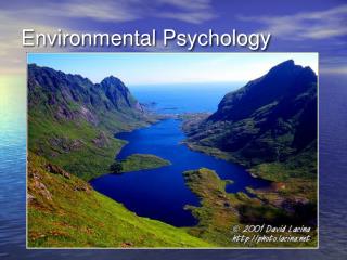 Environmental Psychology