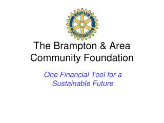 The Brampton & Area Community Foundation
