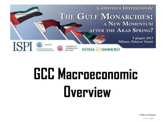 GCC Macroeconomic Overview