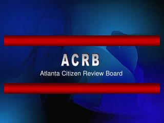 Atlanta Citizen Review Board