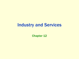 Industry and Services