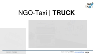 NGO-Taxi | TRUCK
