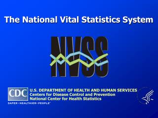 The National Vital Statistics System