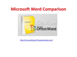Best Practice for MS Word