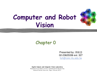 Computer and Robot Vision