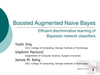Yushi Jing 	 	GVU, College of Computing, Georgia Institute of Technology Vladimir Pavlovi ć