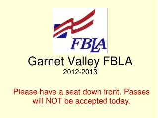 Garnet Valley FBLA