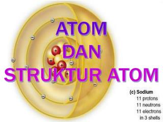 ATOM DAN STRUKTUR ATOM