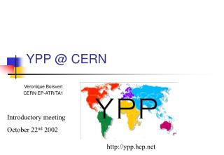 YPP @ CERN