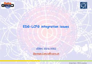 EDG-LCFG integration issues