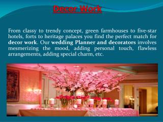 A-One Caterers & Decorators