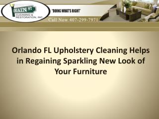 Orlando FL upholstery cleaning help