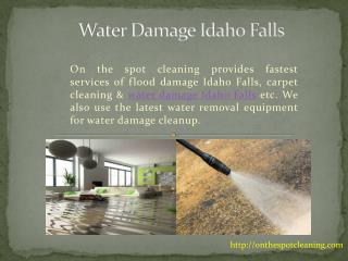 Water Damage Idaho Falls