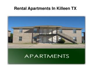 Rental Apartments in Killeen TX