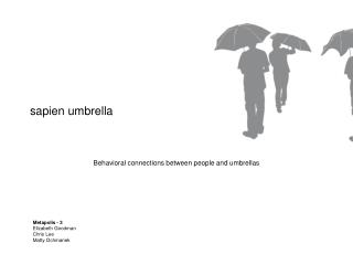 sapien umbrella