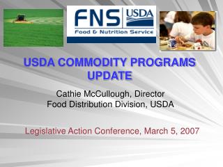 USDA COMMODITY PROGRAMS UPDATE