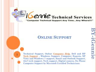 Online Support