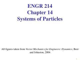 All figures taken from Vector Mechanics for Engineers: Dynamics , Beer and Johnston, 2004
