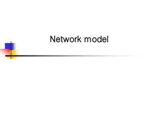 Network model