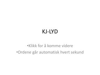 KJ-LYD