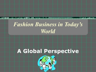 Fashion Business in Today’s World