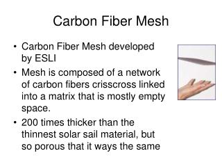 Carbon Fiber Mesh