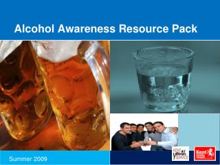 Alcohol Awareness Resource Pack