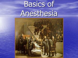 pdf basics of anesthesia