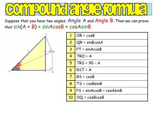 PPT - compound angle formula PowerPoint Presentation, free download ...