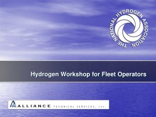 Hydrogen Workshop for Fleet Operators