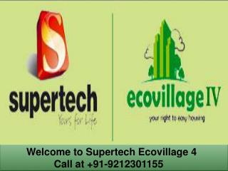 Supertech eco village 4