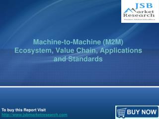 Machine-to-Machine (M2M) Ecosystem, Value Chain, Application