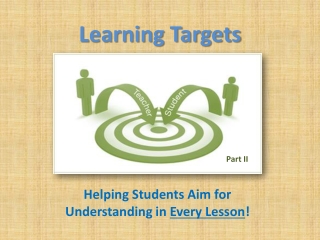Learning Targets