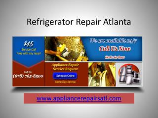 Refrigerator Repair Atlanta