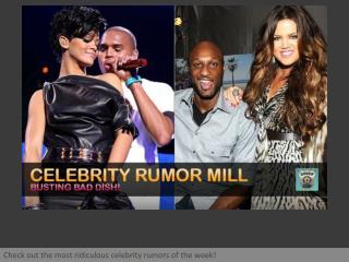 Celebrity Rumor Mill