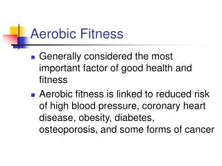 Aerobic Fitness